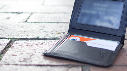 Documentos encontrados, Billetera encontrada